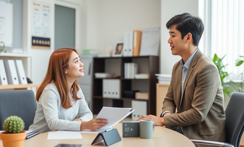 カウンセリング風景